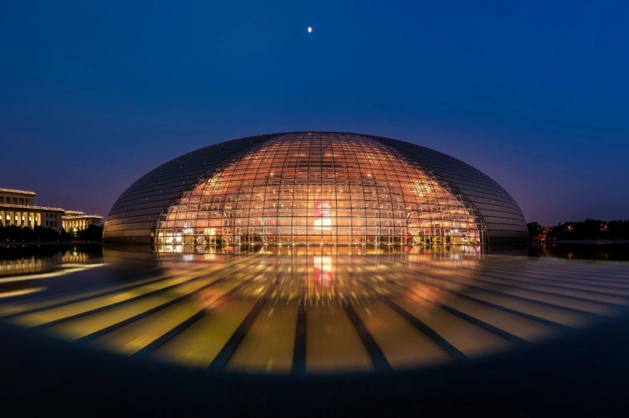 国家大剧院实景图