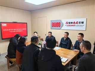 翠屏区李刚区长调研川南建筑业总部基地 中鼎世纪获肯定